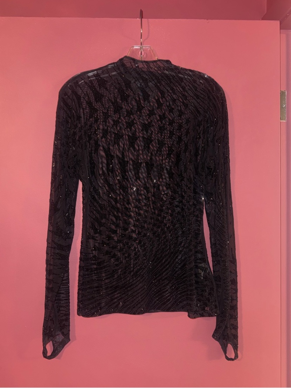Mugler x H&M rhinestone star embellished top - Picture 6 of 9